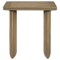 Adina 3-piece Wood Coffee Table Set Distressed Light Brown