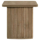 Adina 3-piece Wood Coffee Table Set Distressed Light Brown