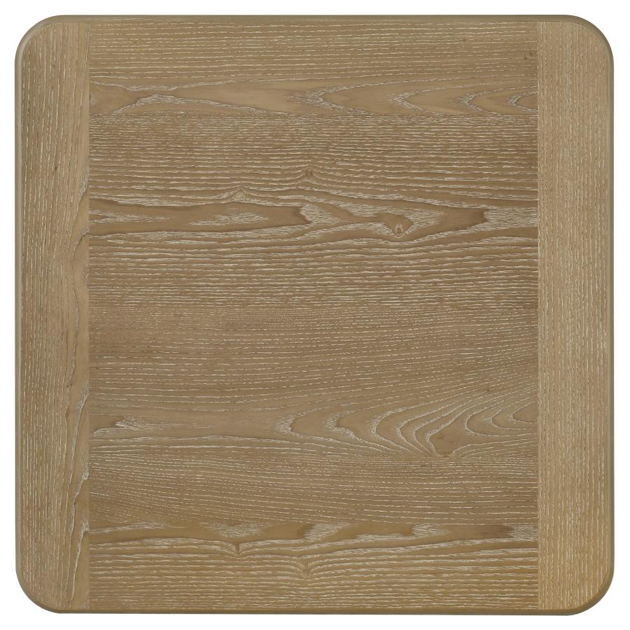 Home & Sleep Outlet - Adina 3-piece Wood Coffee Table Set Distressed Light Brown