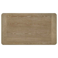 Adina Rectangular Wood Coffee Table Distressed Light Brown
