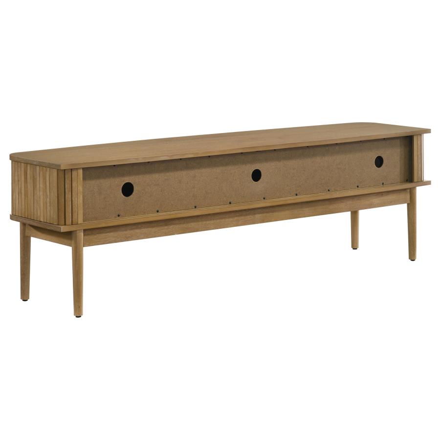 Home & Sleep Outlet - Croyden 71-inch TV Stand Media Console Weathered Natural