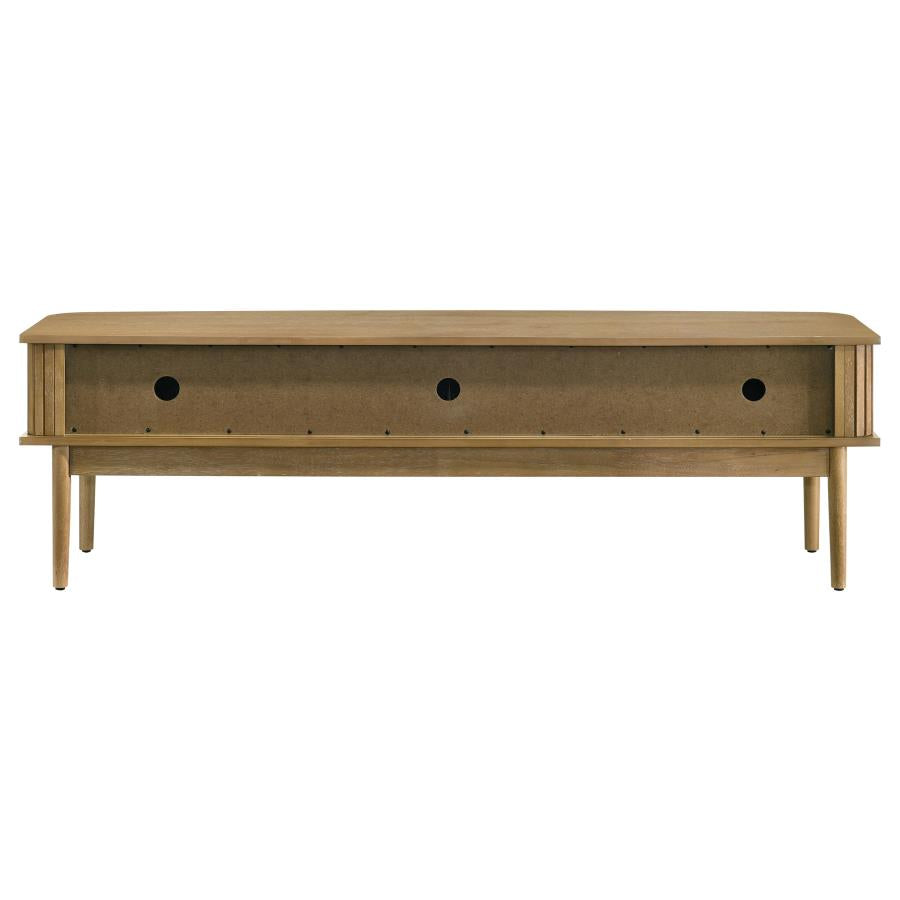 Home & Sleep Outlet - Croyden 71-inch TV Stand Media Console Weathered Natural