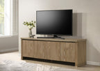 Home & Sleep Outlet - Adina 70-inch TV Stand Media Console Distressed Light Brown