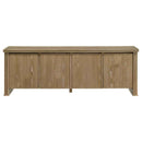 Adina 70-inch TV Stand Media Console Distressed Light Brown