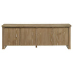 Home & Sleep Outlet - Adina 70-inch TV Stand Media Console Distressed Light Brown