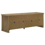 Home & Sleep Outlet - Adina 70-inch TV Stand Media Console Distressed Light Brown
