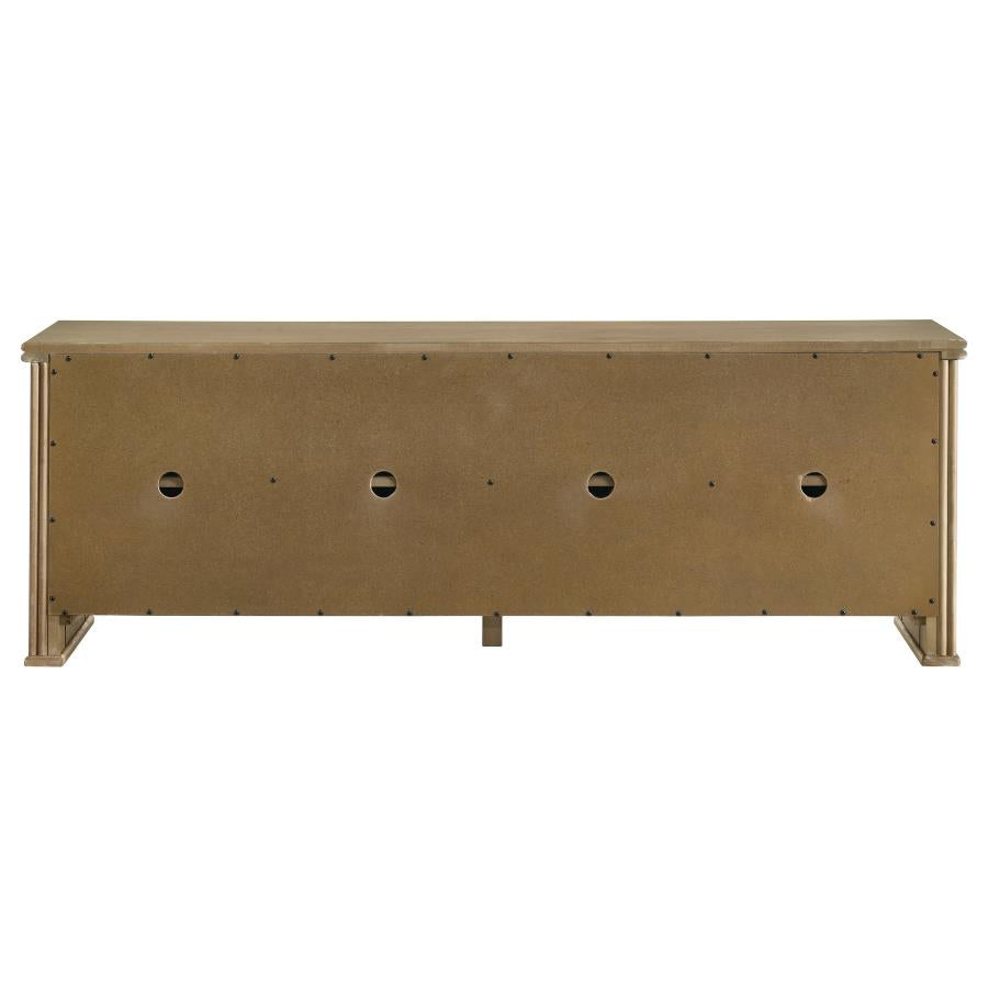 Home & Sleep Outlet - Adina 70-inch TV Stand Media Console Distressed Light Brown