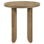 Home & Sleep Outlet - Adina 2-piece Round Coffee Table Set Distressed Light Brown