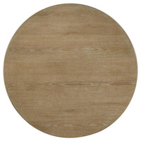 Adina 3-piece Round Coffee Table Set Distressed Light Brown