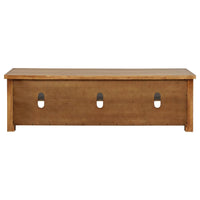 Beasley 2-Door 71-Inch Wood TV Stand Media Console Golden Oak - Home & Sleep Outlet