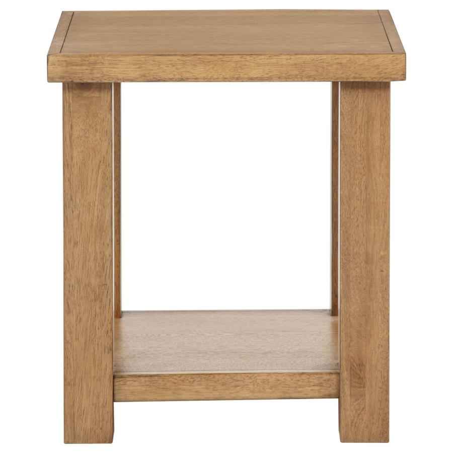 Beasley 2-Piece Wood Coffee Table Set Golden Oak - Home & Sleep Outlet
