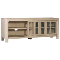 Solano 71-inch 2-door TV Stand Media Console Weathered Mango - Home & Sleep Outlet
