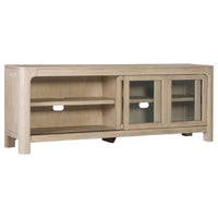 Solano 71-inch 2-door TV Stand Media Console Weathered Mango - Home & Sleep Outlet