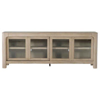 Solano 71-inch 2-door TV Stand Media Console Weathered Mango - Home & Sleep Outlet