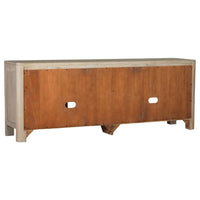 Solano 71-inch 2-door TV Stand Media Console Weathered Mango - Home & Sleep Outlet