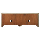 Solano 71-inch 2-door TV Stand Media Console Weathered Mango - Home & Sleep Outlet