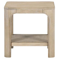 Solano 2-piece Square Coffee Table Set Weathered Mango - Home & Sleep Outlet