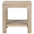 Home & Sleep Outlet - Solano 2-piece Square Coffee Table Set Weathered Mango