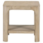 Home & Sleep Outlet - Solano 2-piece Square Coffee Table Set Weathered Mango