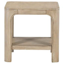 Solano 2-piece Square Coffee Table Set Weathered Mango - Home & Sleep Outlet