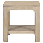 Home & Sleep Outlet - Solano 3-piece Square Coffee Table Set Weathered Mango
