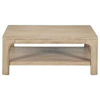 Solano Square Wood Cocktail Coffee Table Weathered Mango - Home & Sleep Outlet
