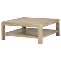 Solano Square Wood Cocktail Coffee Table Weathered Mango - Home & Sleep Outlet