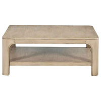 Solano Square Wood Cocktail Coffee Table Weathered Mango - Home & Sleep Outlet