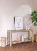 Solano 64-inch Entryway Console Sofa Table Weathered Mango - Home & Sleep Outlet