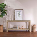 Solano 64-inch Entryway Console Sofa Table Weathered Mango - Home & Sleep Outlet