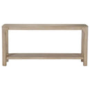 Solano 64-inch Entryway Console Sofa Table Weathered Mango - Home & Sleep Outlet