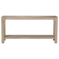 Solano 64-inch Entryway Console Sofa Table Weathered Mango - Home & Sleep Outlet