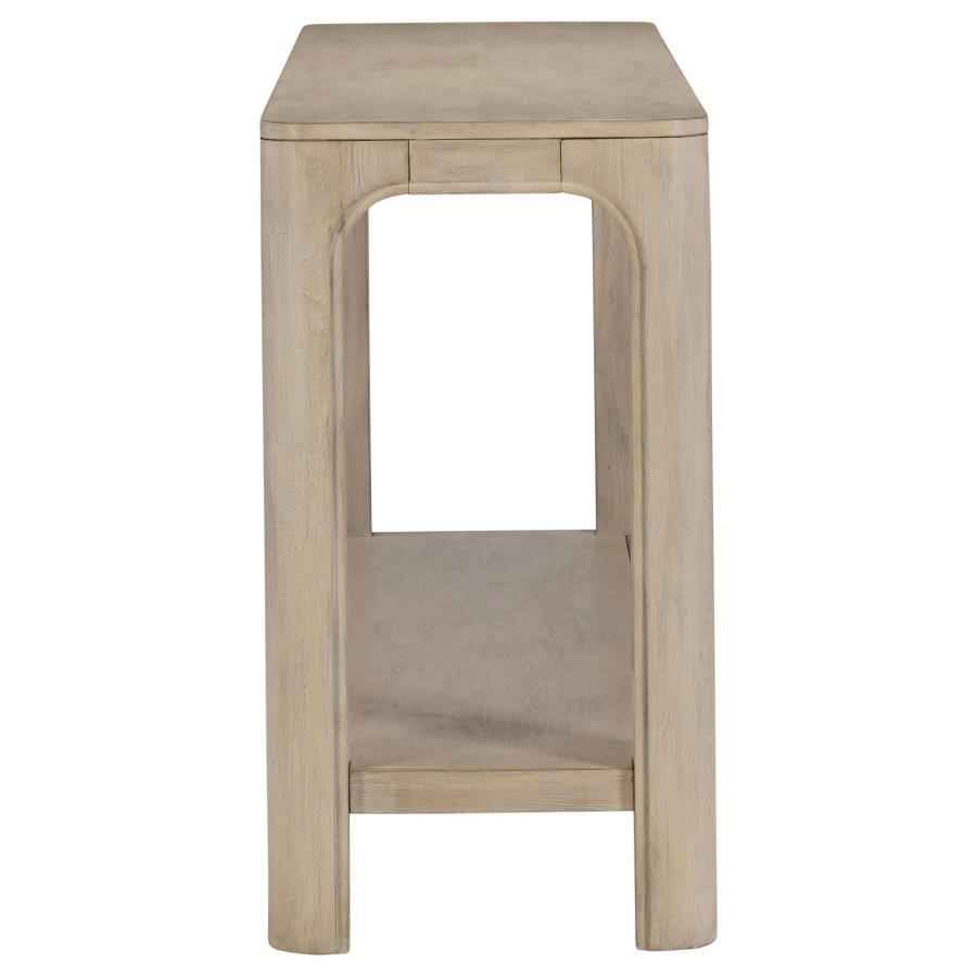 Solano 64-inch Entryway Console Sofa Table Weathered Mango - Home & Sleep Outlet