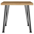 Home & Sleep Outlet - Zander Square Wood Top Coffee Table Natural Brown