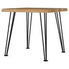Home & Sleep Outlet - Zander Square Wood Top Coffee Table Natural Brown