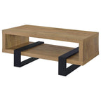 Home & Sleep Outlet - Dinard Engineered Wood Cocktail Coffee Table Mango