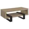 Home & Sleep Outlet - Dinard Engineered Wood Cocktail Coffee Table Latte