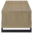 Home & Sleep Outlet - Dinard Engineered Wood Cocktail Coffee Table Latte