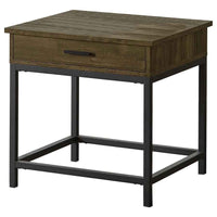 Byers 2-piece Lift Top Coffee and End Table Set Brown Oak - Home & Sleep Outlet