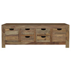Home & Sleep Outlet - Esther 6-drawer Solid Wood Coffee Table Natural Sheesham
