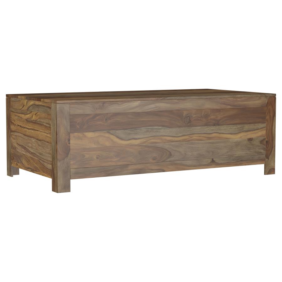 Home & Sleep Outlet - Esther 6-drawer Solid Wood Coffee Table Natural Sheesham