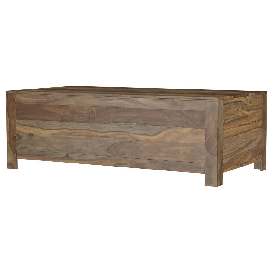 Home & Sleep Outlet - Esther 6-drawer Solid Wood Coffee Table Natural Sheesham