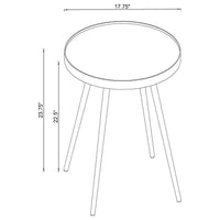 Kaelyn 4-piece Round Coffee and End Table Set Gold - Home & Sleep Outlet