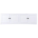 Laughlin 3-piece Entertainment Center TV Stand White