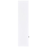 Laughlin 4-shelf Engineered Wood Media Tower White