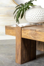 Home & Sleep Outlet - Samira Square Solid Wood Coffee Table Natural Sheesham