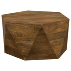 Home & Sleep Outlet - Zalika 2-piece Solid Wood Coffee and End Table Set Natural