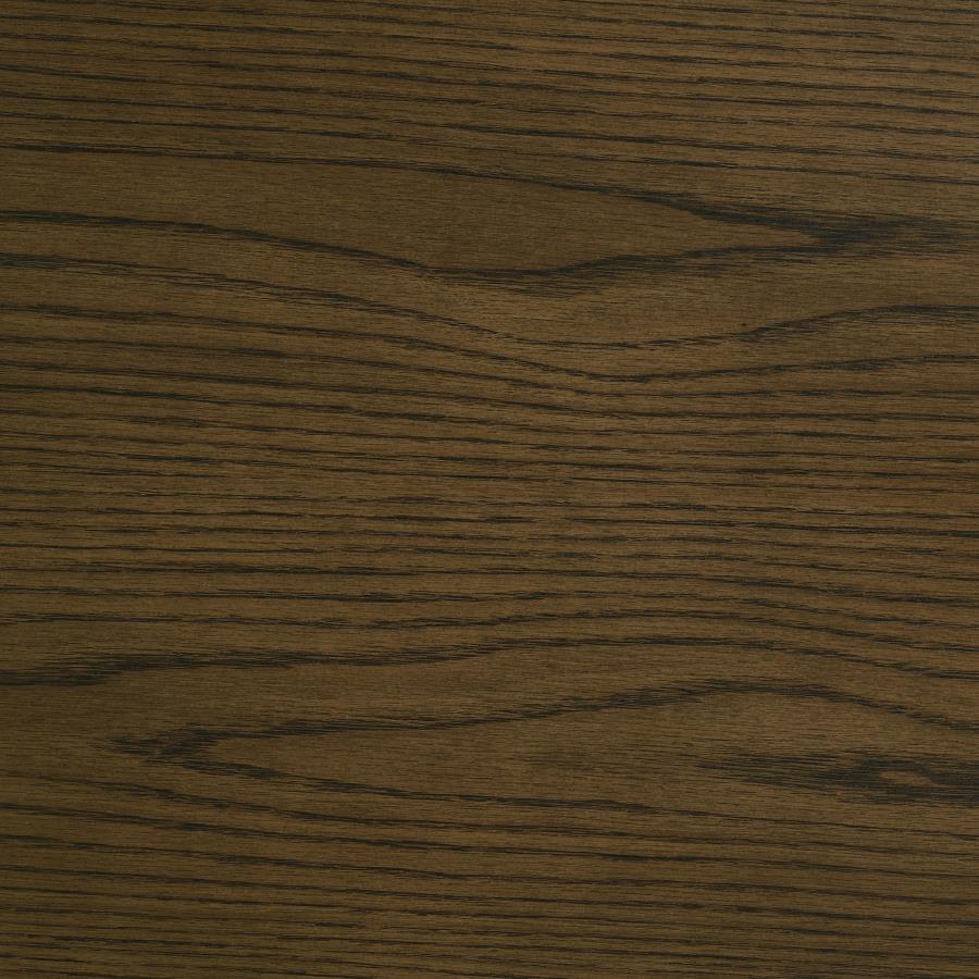 Home & Sleep Outlet - Kessler Round Sculptural Wood End Table Brown