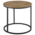 Home & Sleep Outlet - Lainey Round Occasional Side End Table Mango