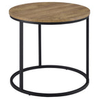 Home & Sleep Outlet - Lainey Round Occasional Side End Table Mango